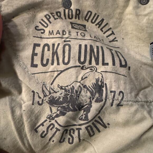Vintage Ecko Ultd Jeans Mens 42x32 Baggy Y2K Skull Patch Street Retro Grunge - Picture 6 of 10